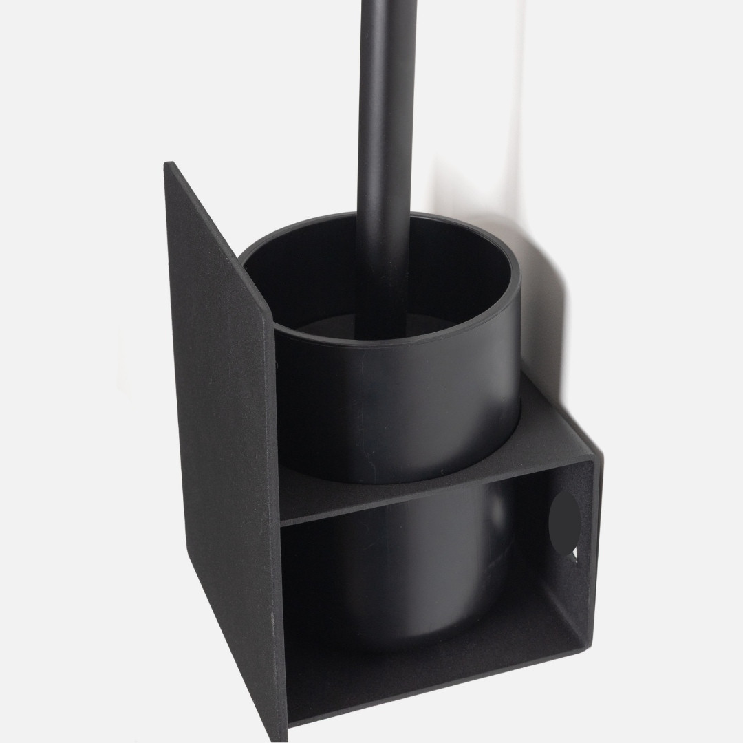 I-Beam Toilet Brush Holder Set