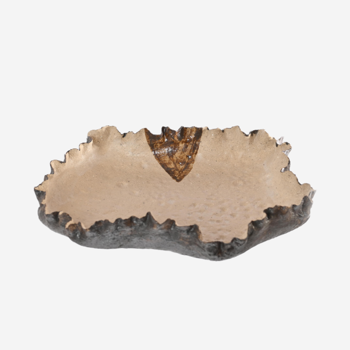 Waves Of Earth Porcelain Tray