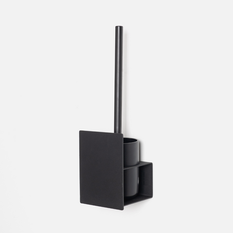 I-Beam Toilet Brush Holder Set