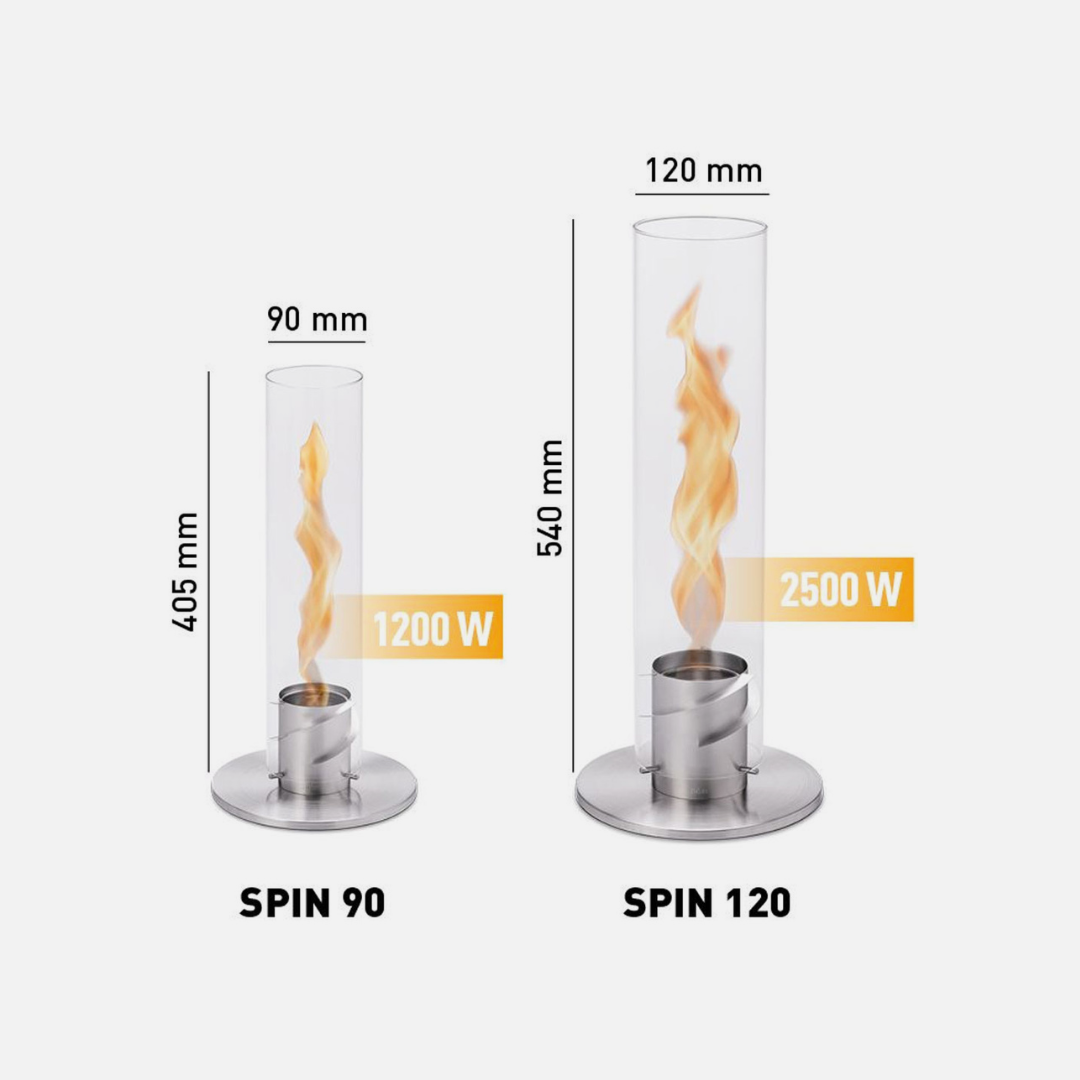 Hofats Spin 90 Table Top Lantern - Silver