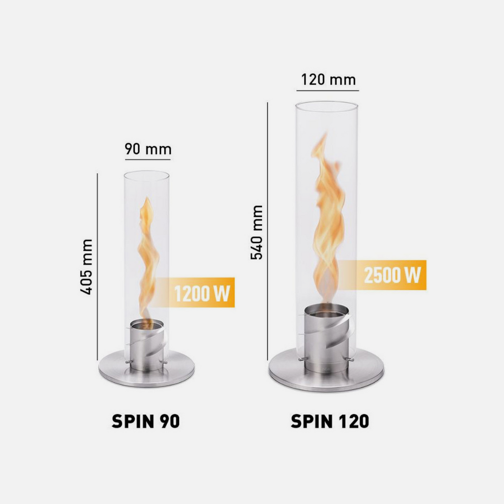 Hofats Spin 90 Table Top Lantern - Silver