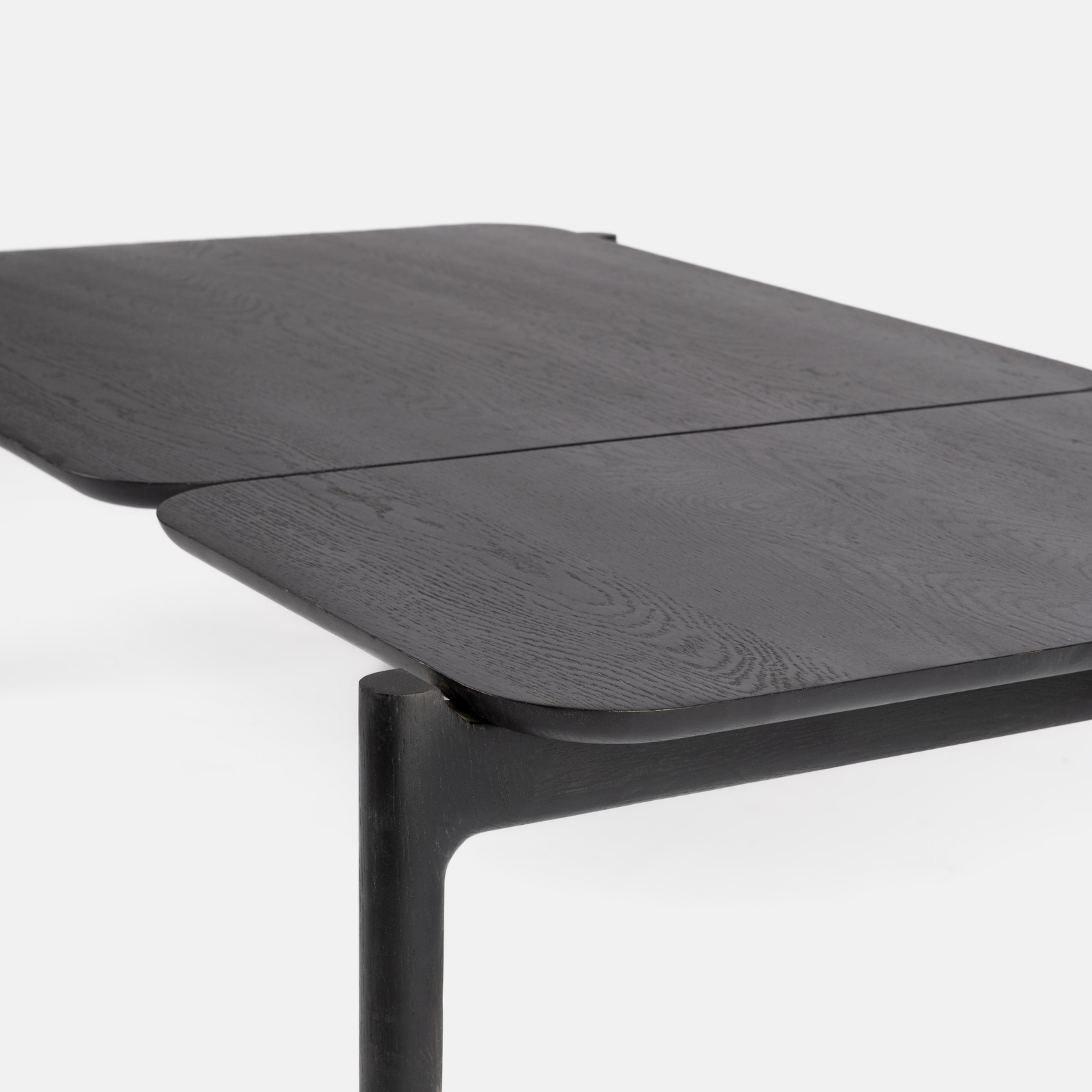 Akari Oversize Nesting Table Set- Ebony Oak