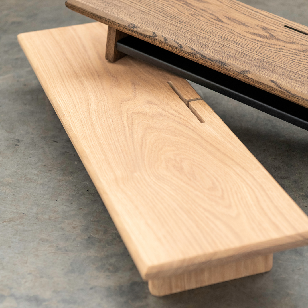 DOT Monitor Stand - Dark Oak