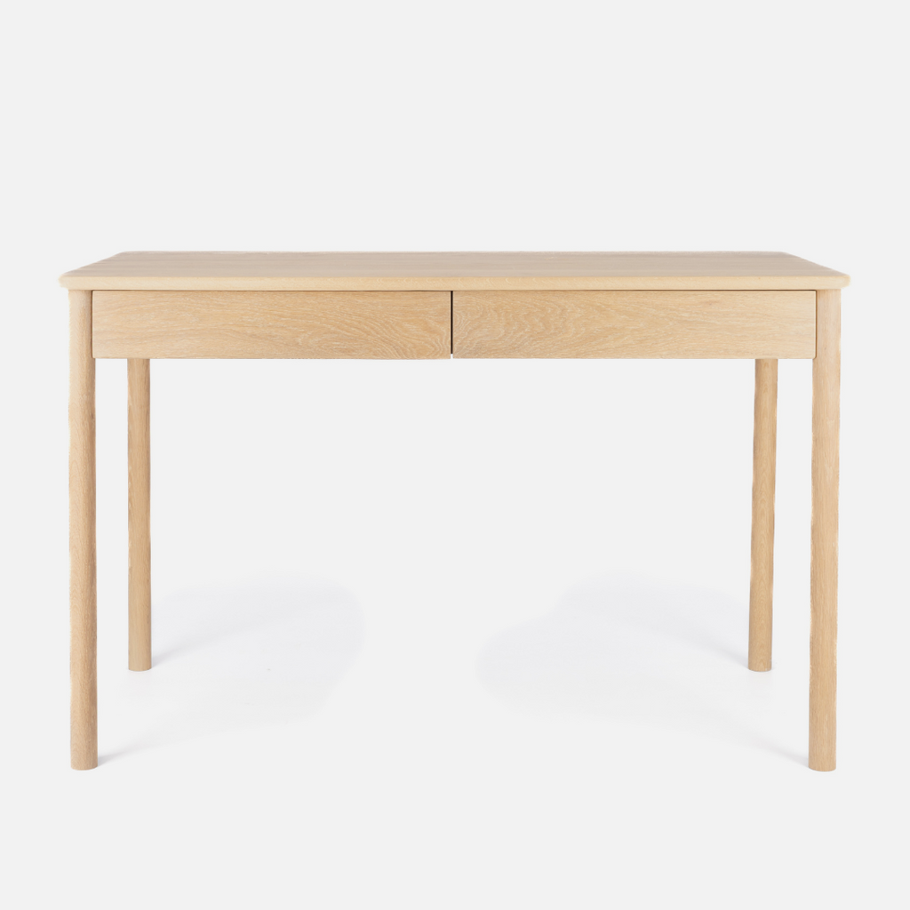 Scalla Solid Oak Desk - Natural