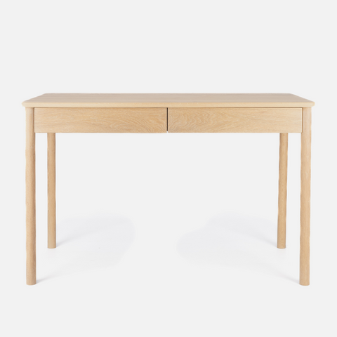 Scalla Solid Oak Desk - Natural