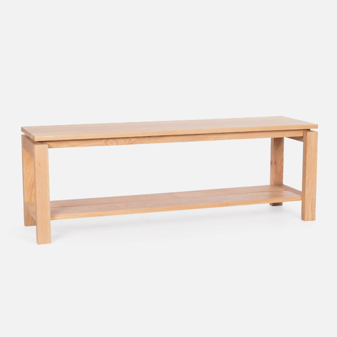 Harlow Solid Oak Bench / Coffee Table