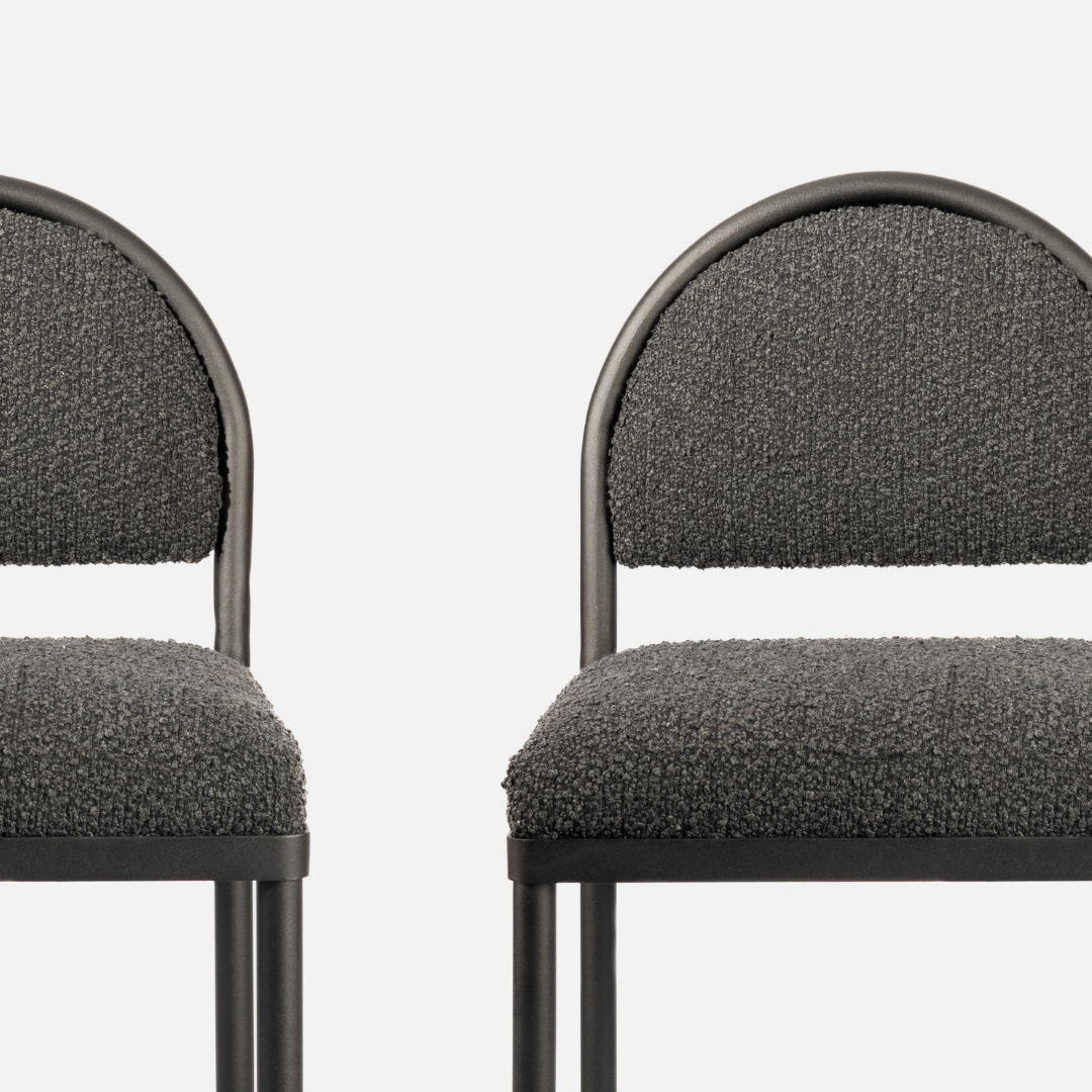 Meridian Kitchen Stool - Midnight