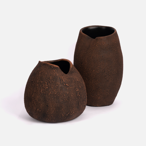 Afriflare Vase - Cocoa