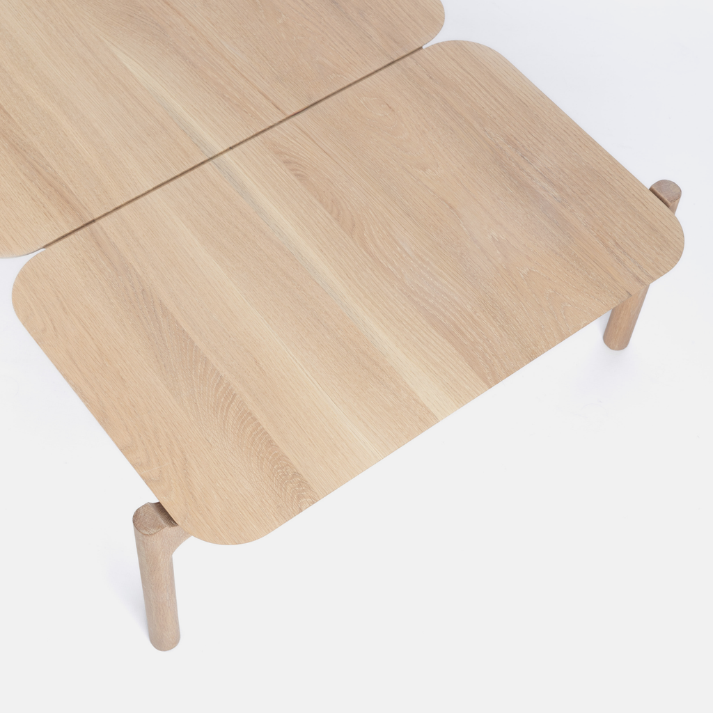Akari Oversize Coffee Table - Solid Oak