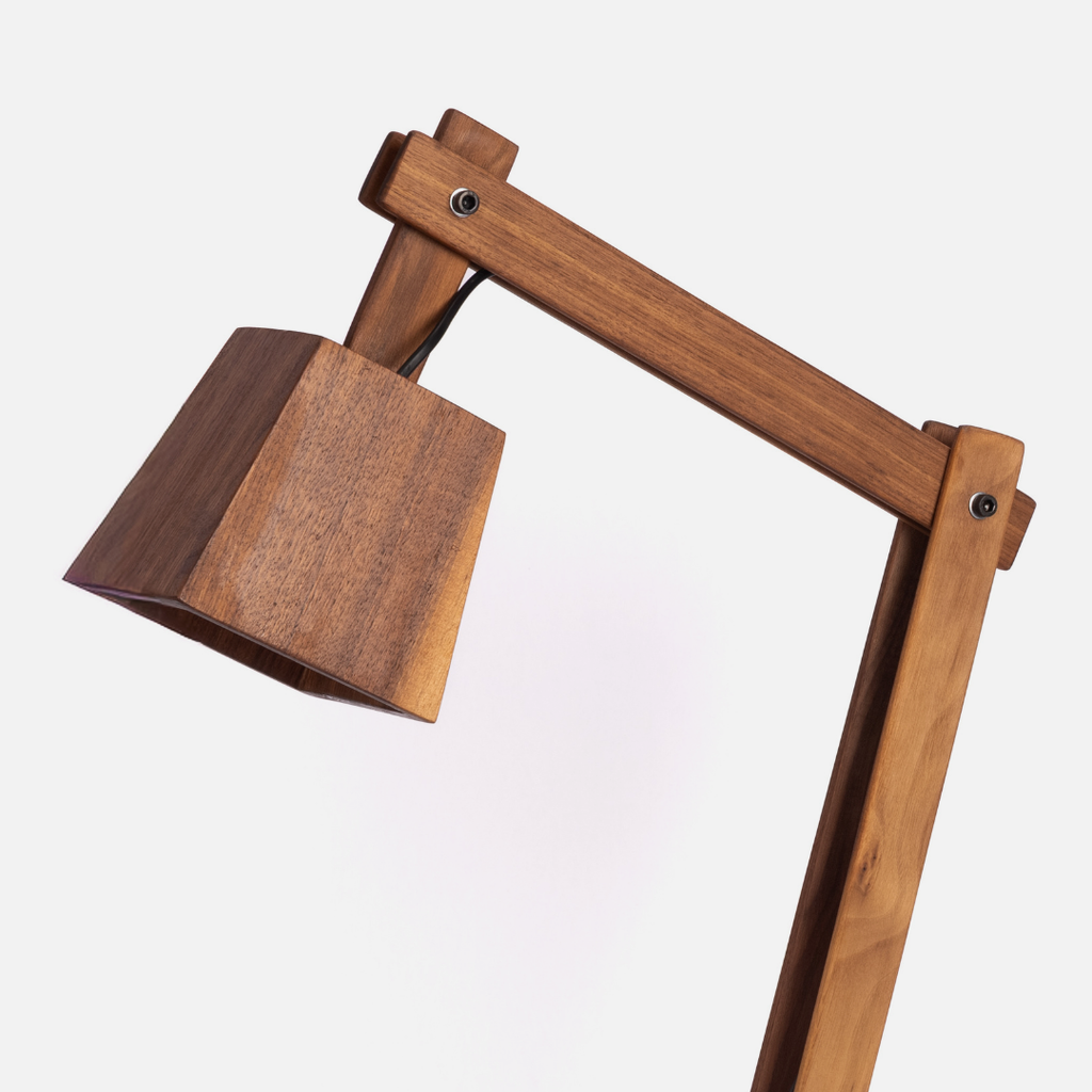 Ollie Desk Lamp - Walnut