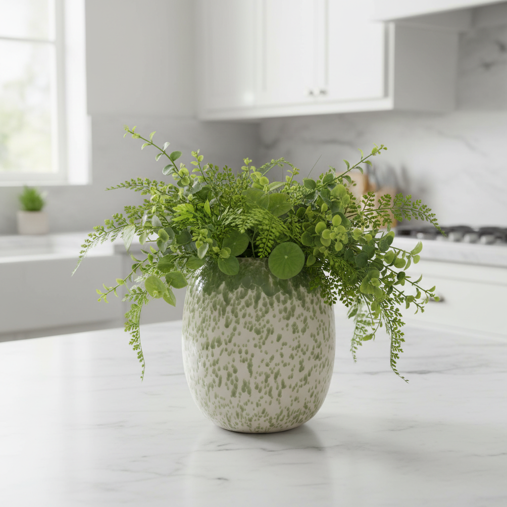Allegra Planter - Floral Splatter