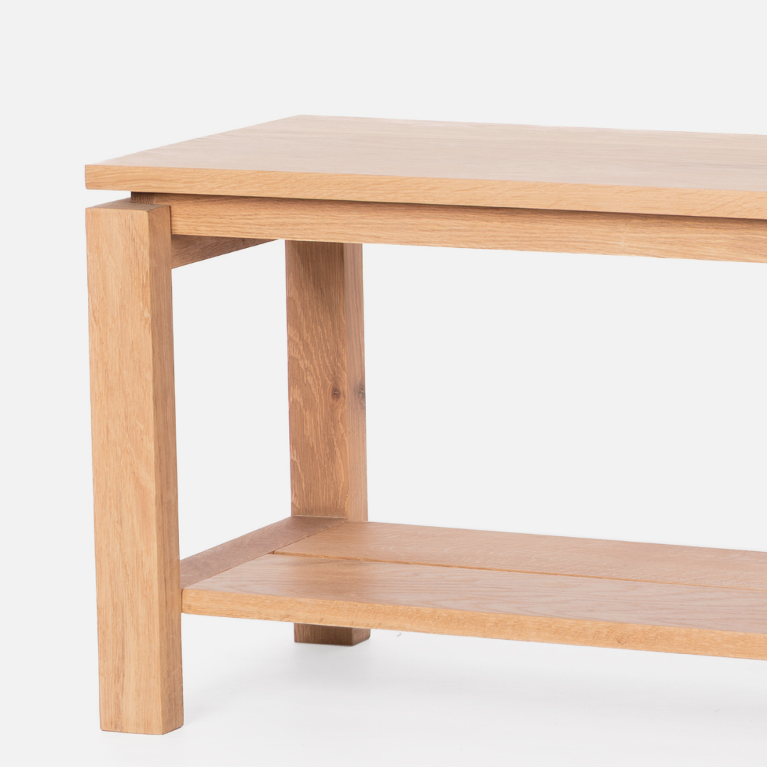 Harlow Solid Oak Bench / Coffee Table