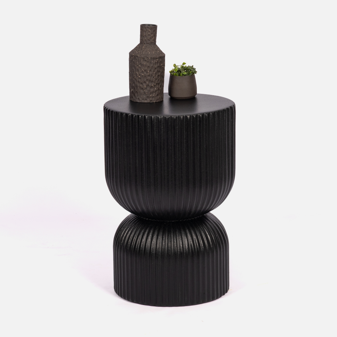 Leah Side Table - Black
