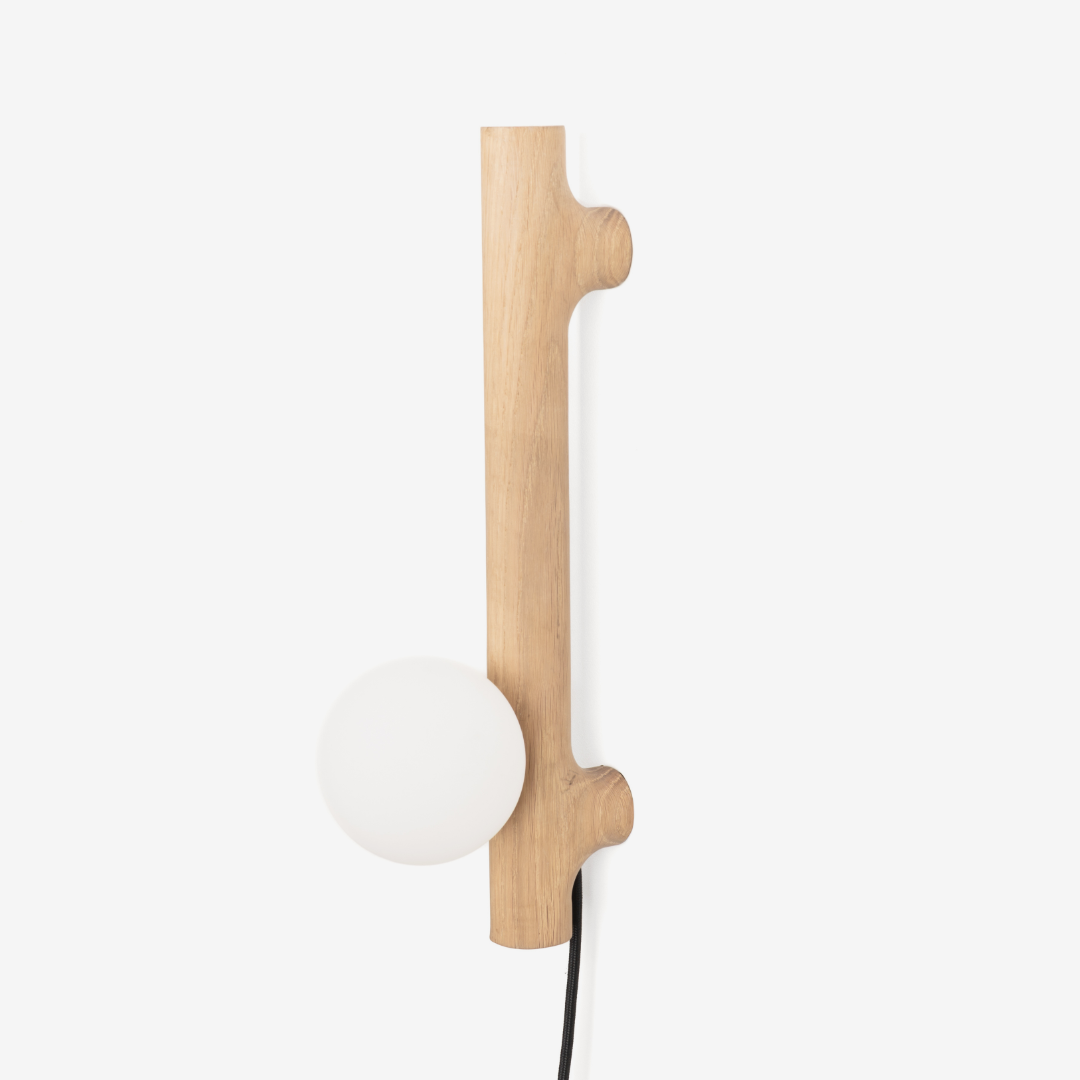 Scalla Wall Lamp - Natural Oak