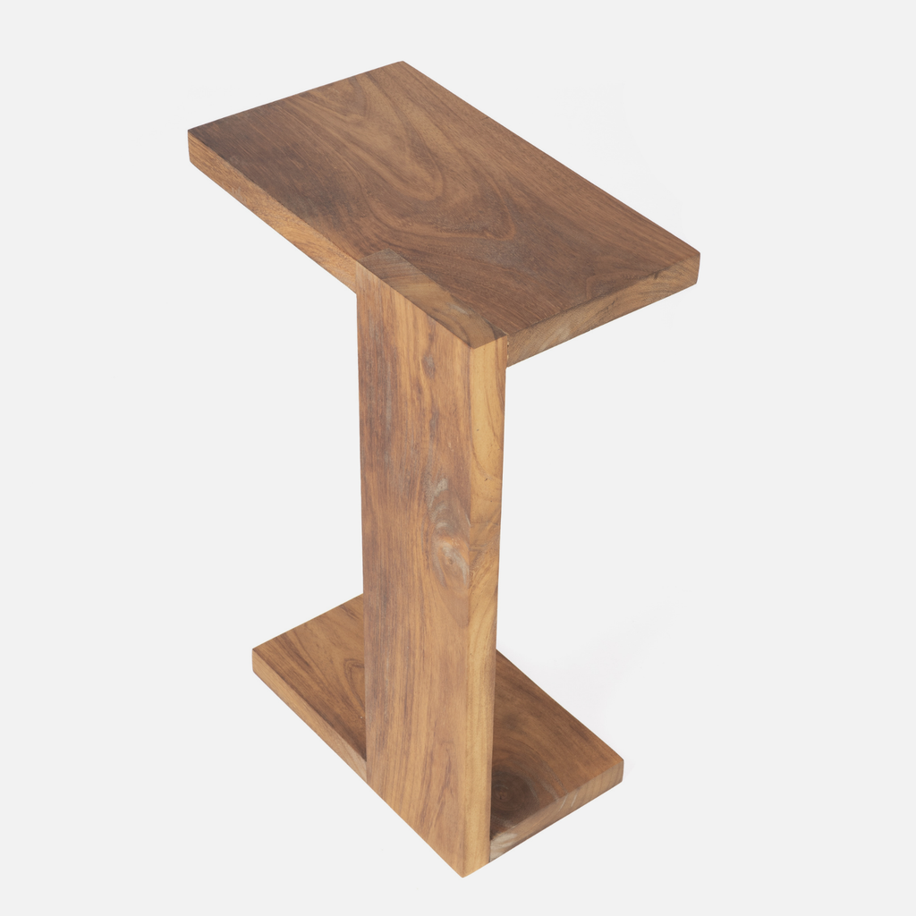 Kumo Outdoor Sofa Table - Solid Iroko