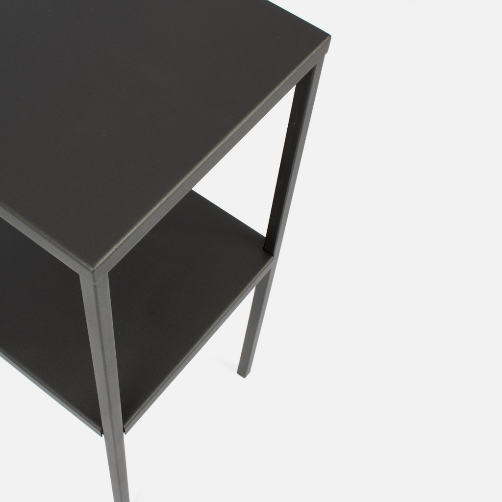Simple Tall Geo Table Combo - Black