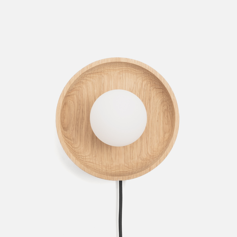 Circa Wall Sconce - Natural Oak