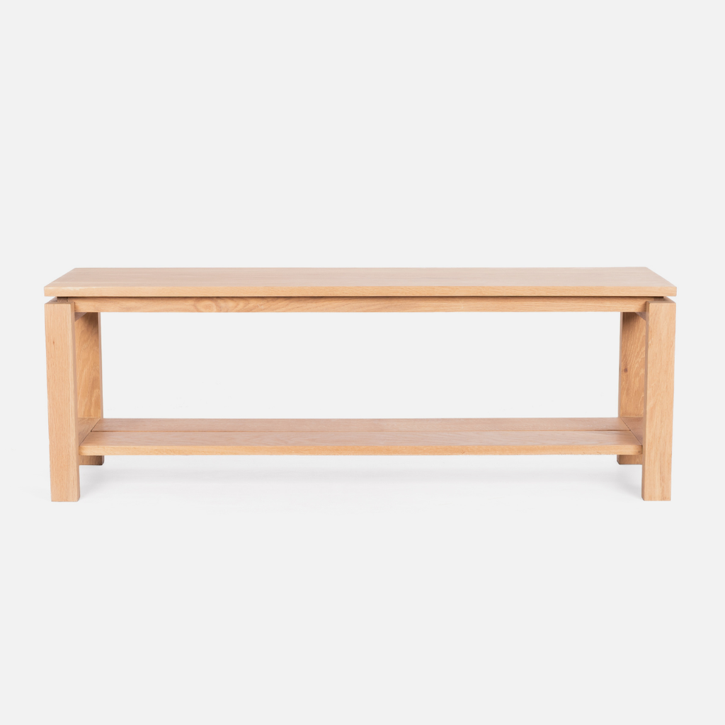 Harlow Solid Oak Bench / Coffee Table