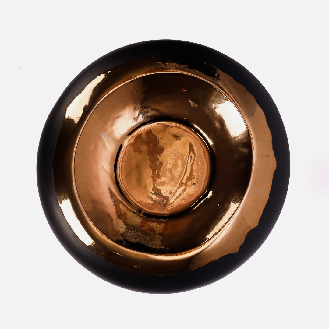 Eclipse Bowl - Black & Gold