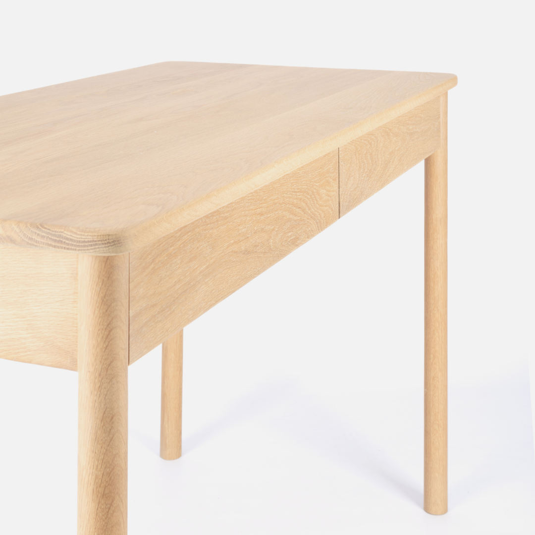Scalla Solid Oak Desk - Natural