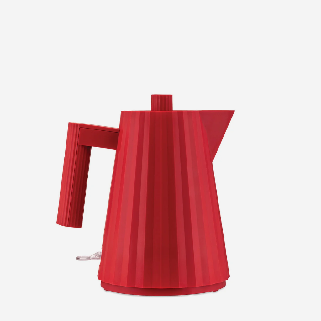 Alessi Plisse Electric Kettle 1L - Red