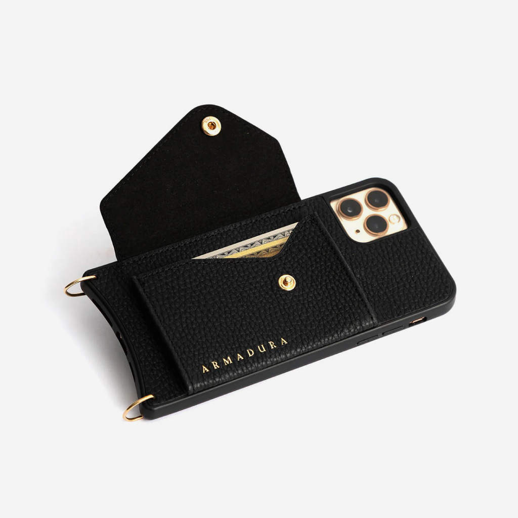 Hestia Crossbody iPhone 16 Pro Max Set - Black