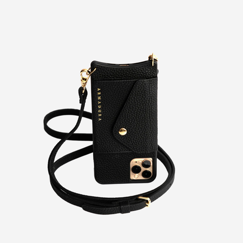 Hestia Crossbody iPhone 16 Pro Max Set - Black