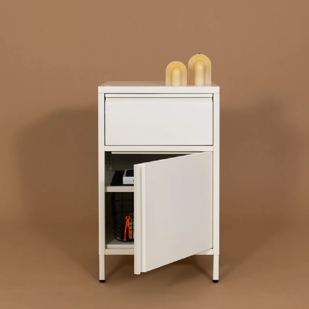 Popstrukt Bon Bon Buddy Side Table - Soft White