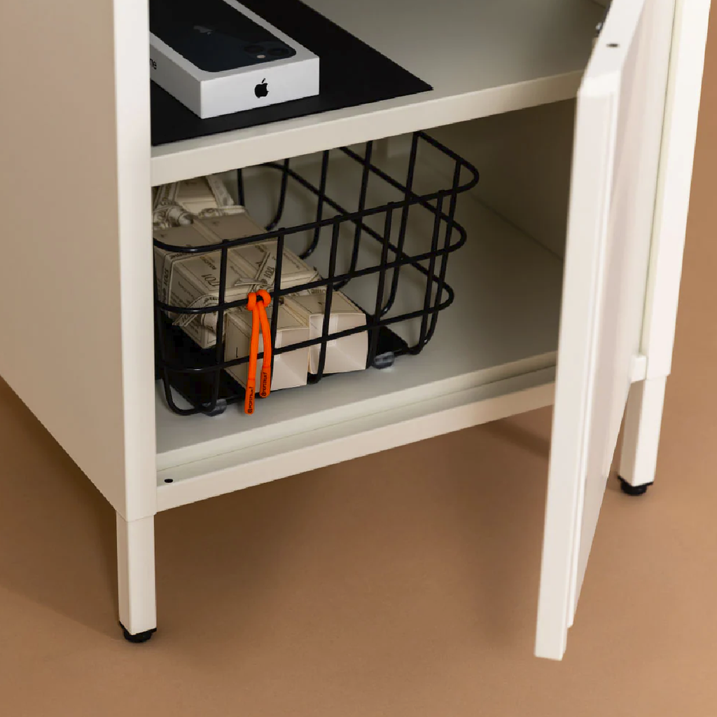 Popstrukt Bon Bon Buddy Side Table - Soft White