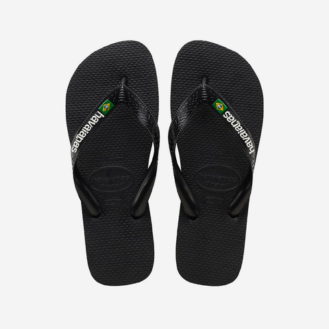 Havaianas Brazil Logo - Black