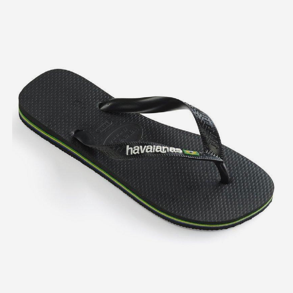 Havaianas Brazil Logo - Black