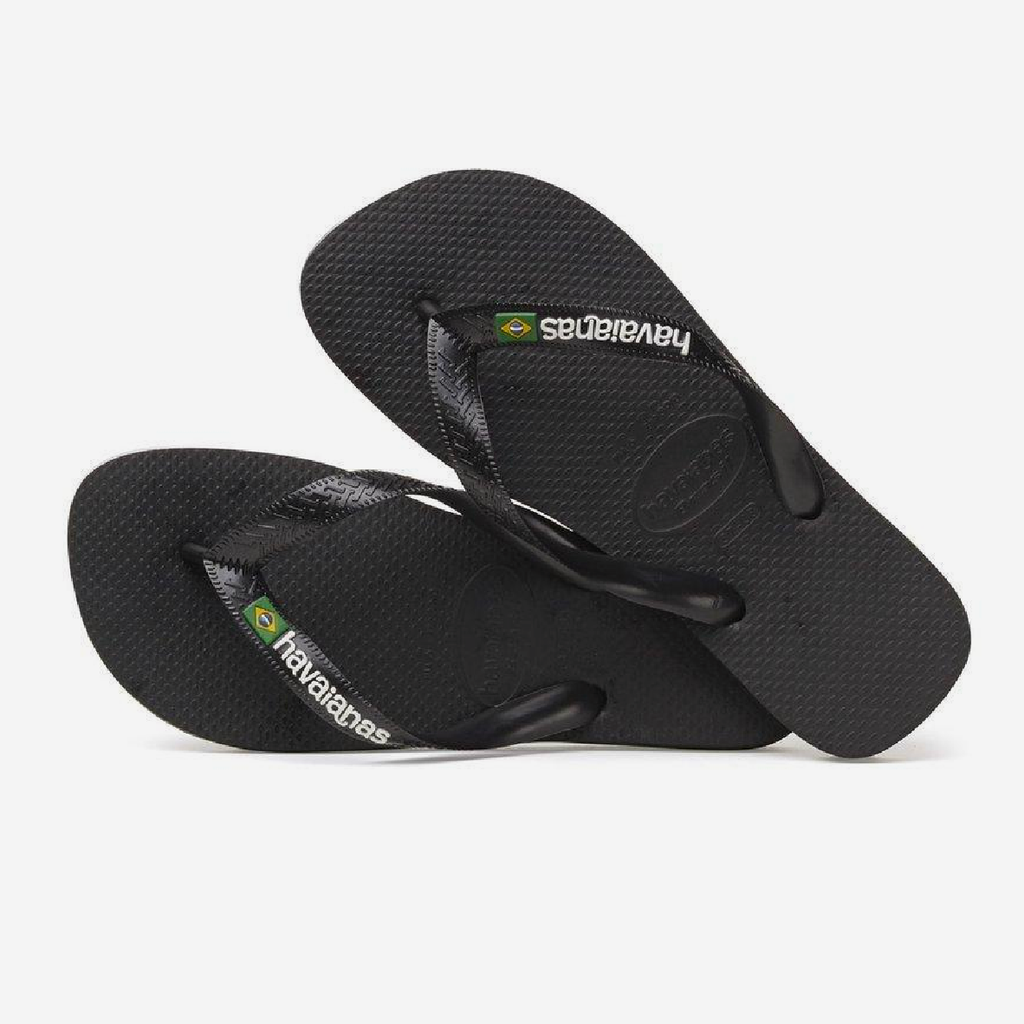 Havaianas Brazil Logo - Black