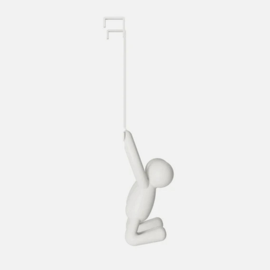 Buddy 2 Over The Door Hook - White