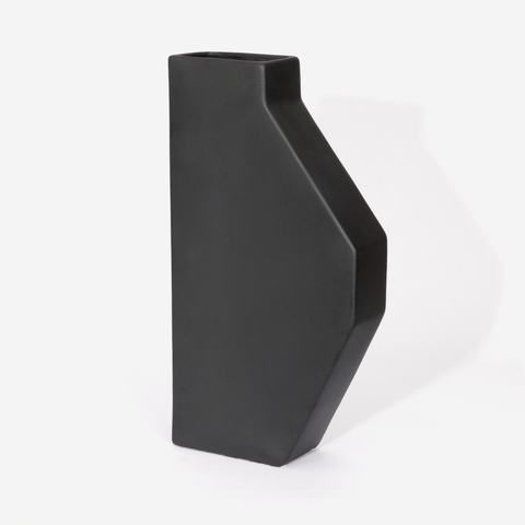 Pitch Black Vase