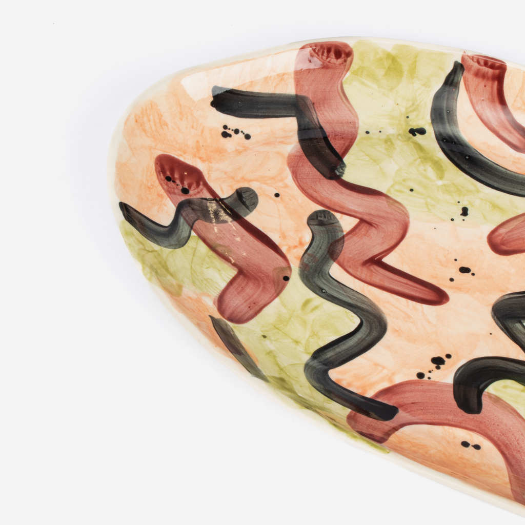 Twist Oval Platter