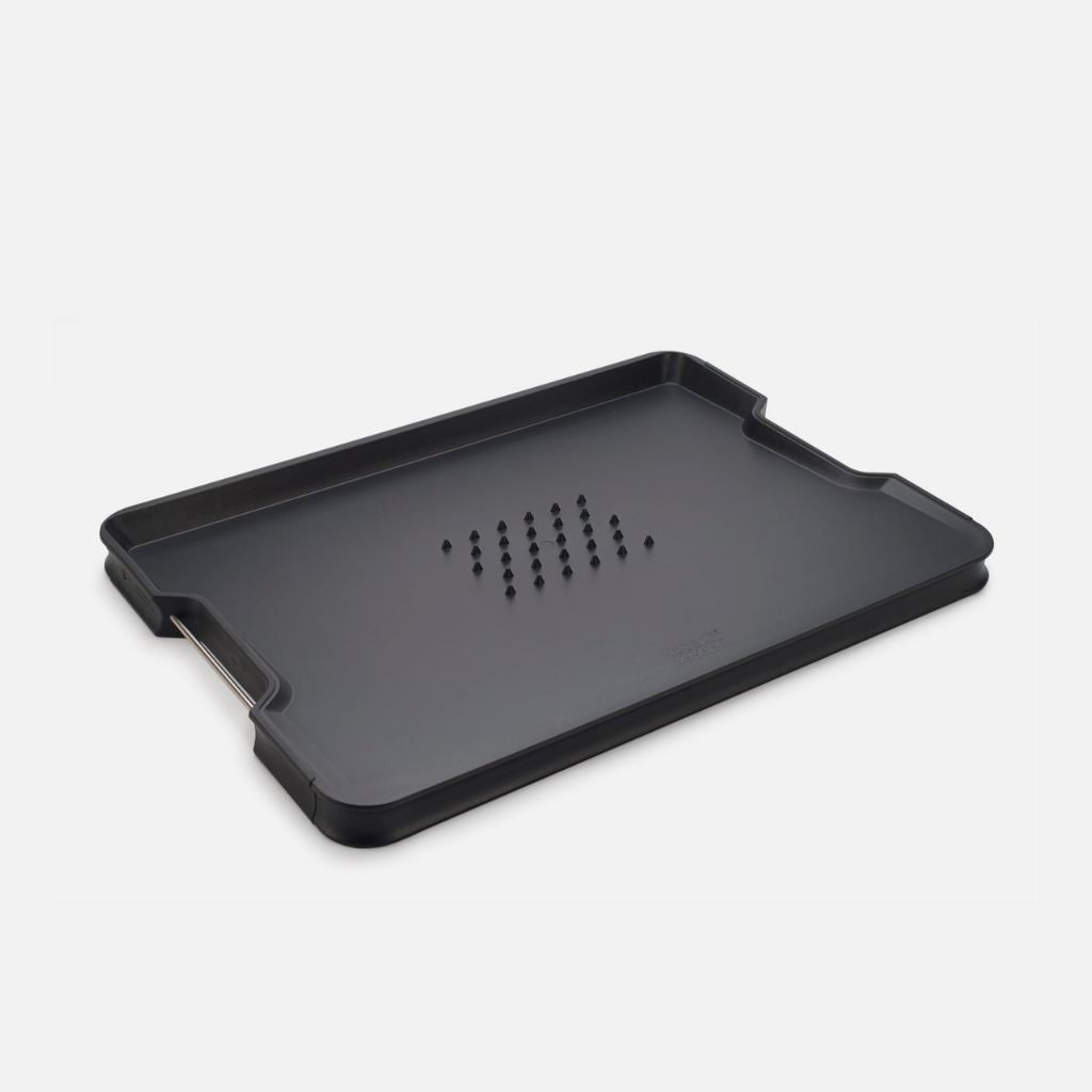 Cut&Carve™ Plus Multi-Function Chopping Board Large - Black