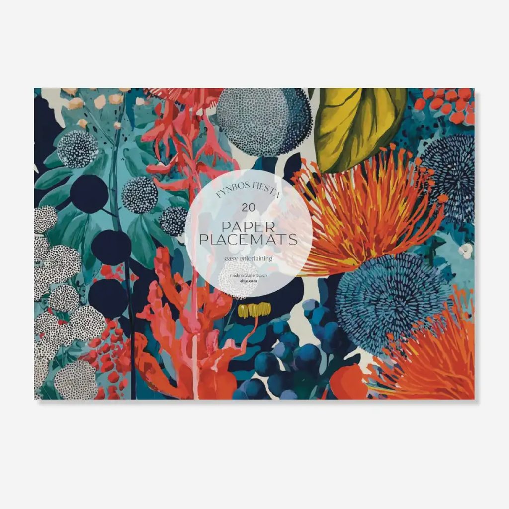 Paper Placemats - Fynbos Fiesta