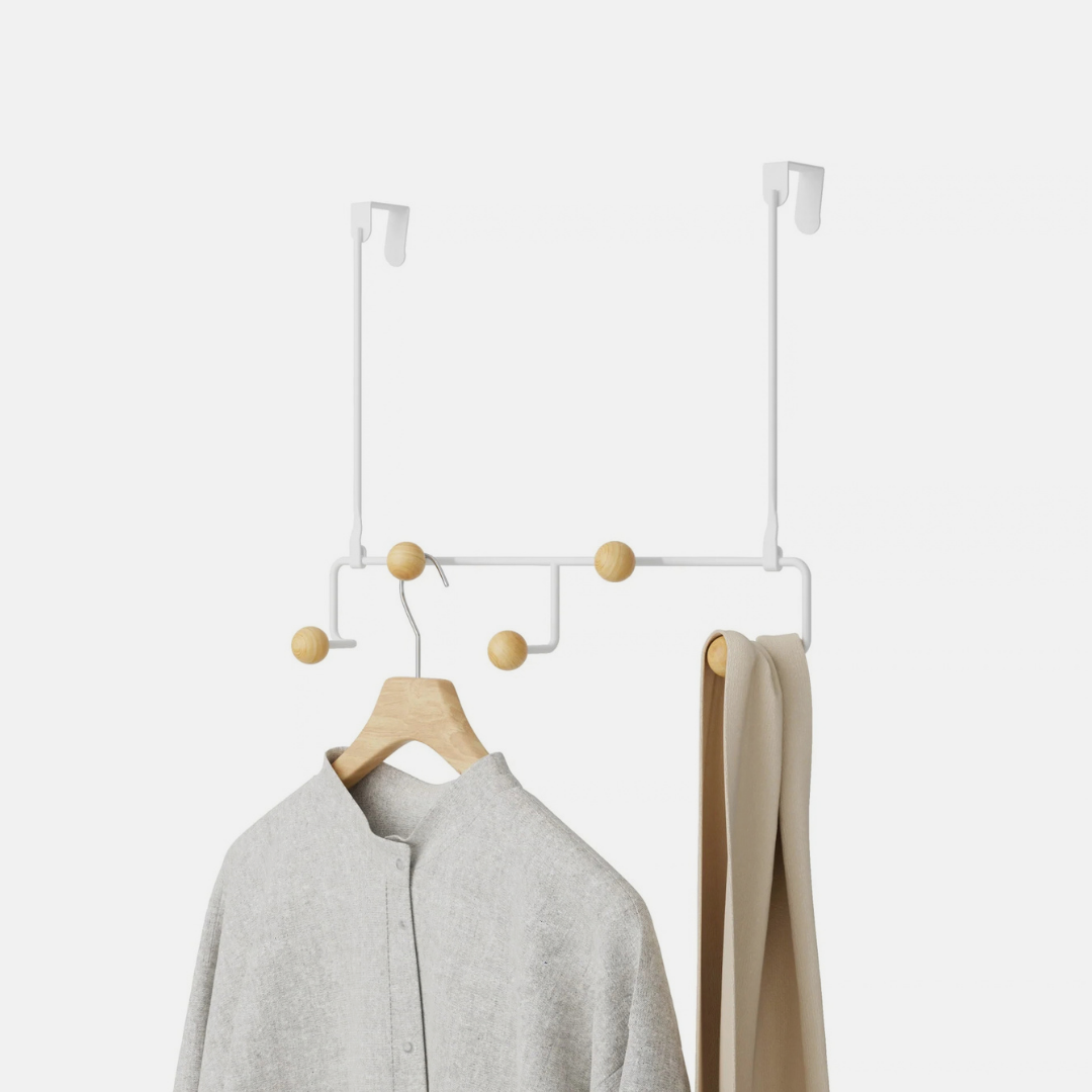 Estique Over the Door Hooks - White