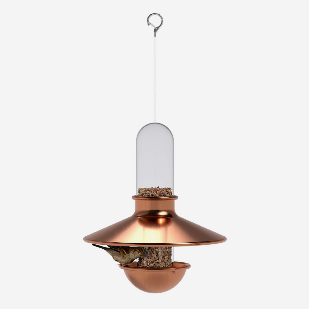 Deluxe Bird Feeder - Copper