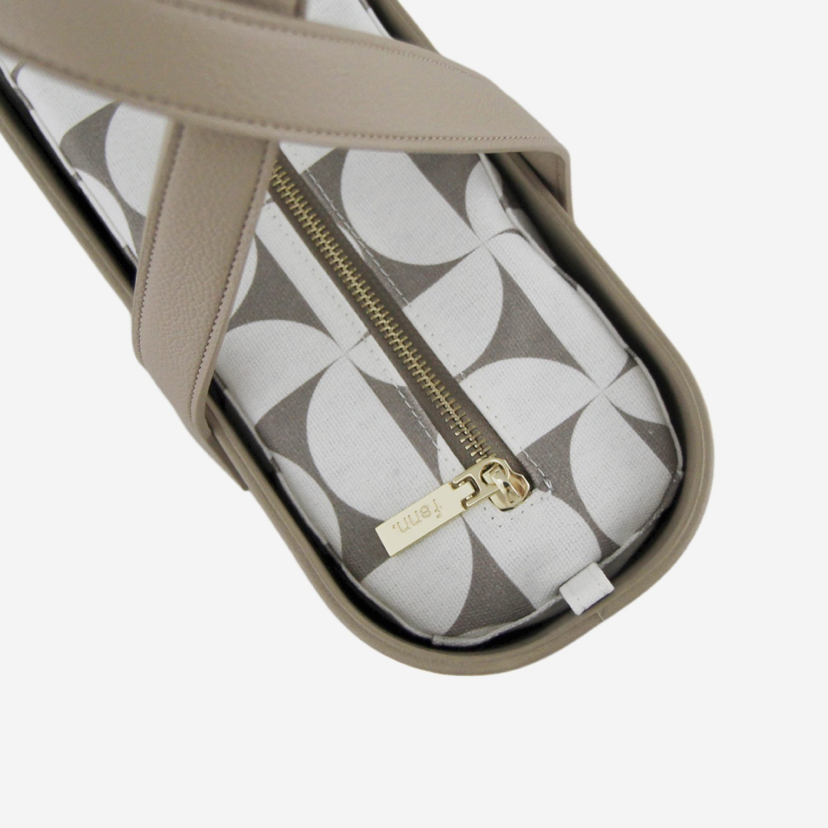 Original Handbag - Stone - Half Circles Inner - Light Stone Handle
