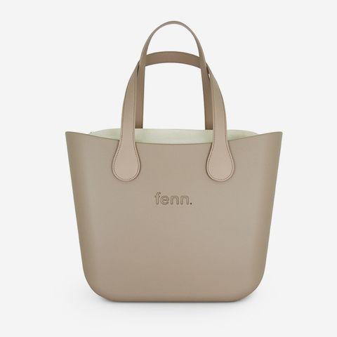 Original Handbag - Stone - Beige Inner - Light Stone Handle
