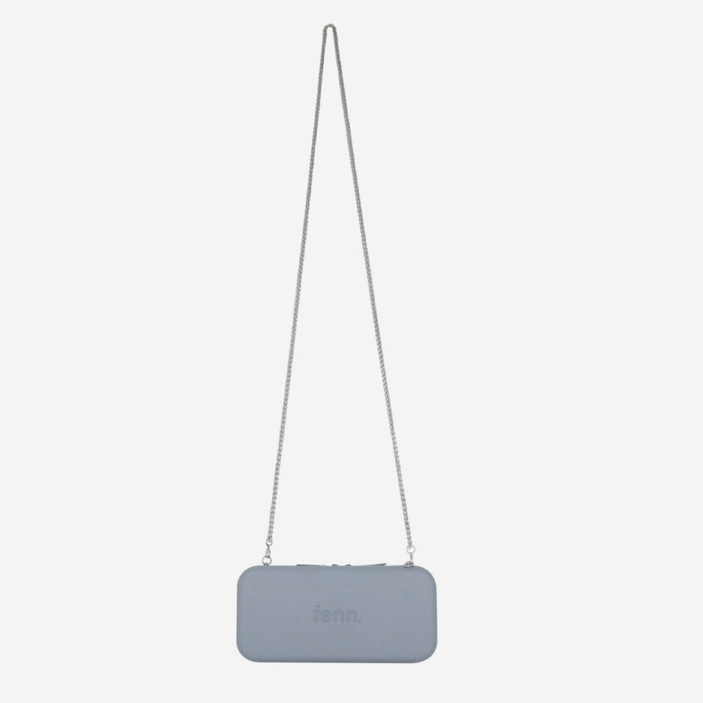 Original Wallet With Silver Chain - Blue Haze