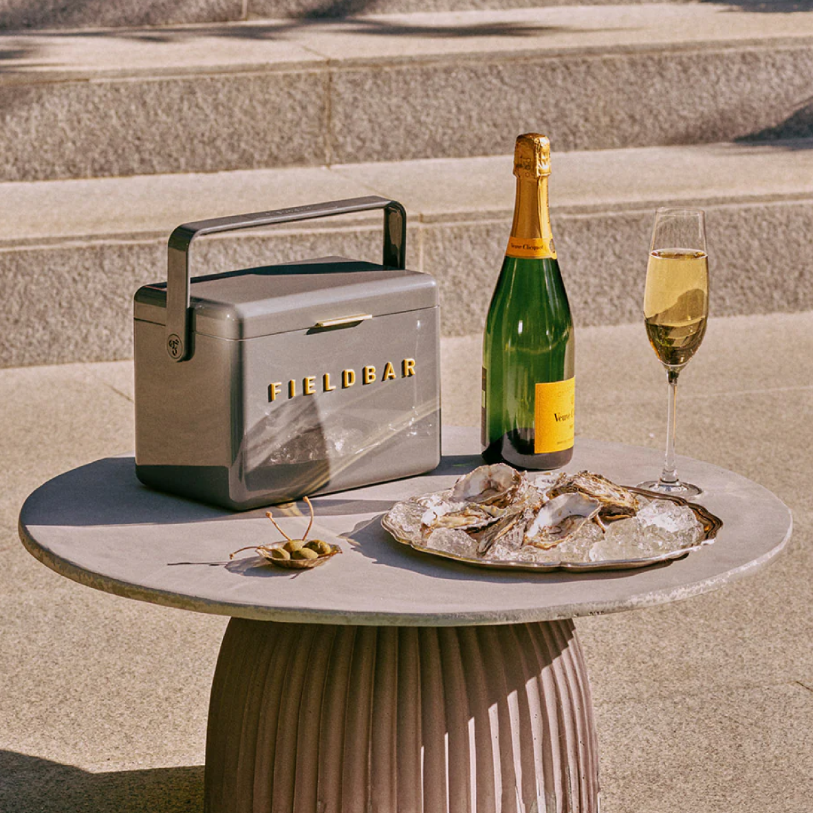 Mini Bar - Oyster Grey