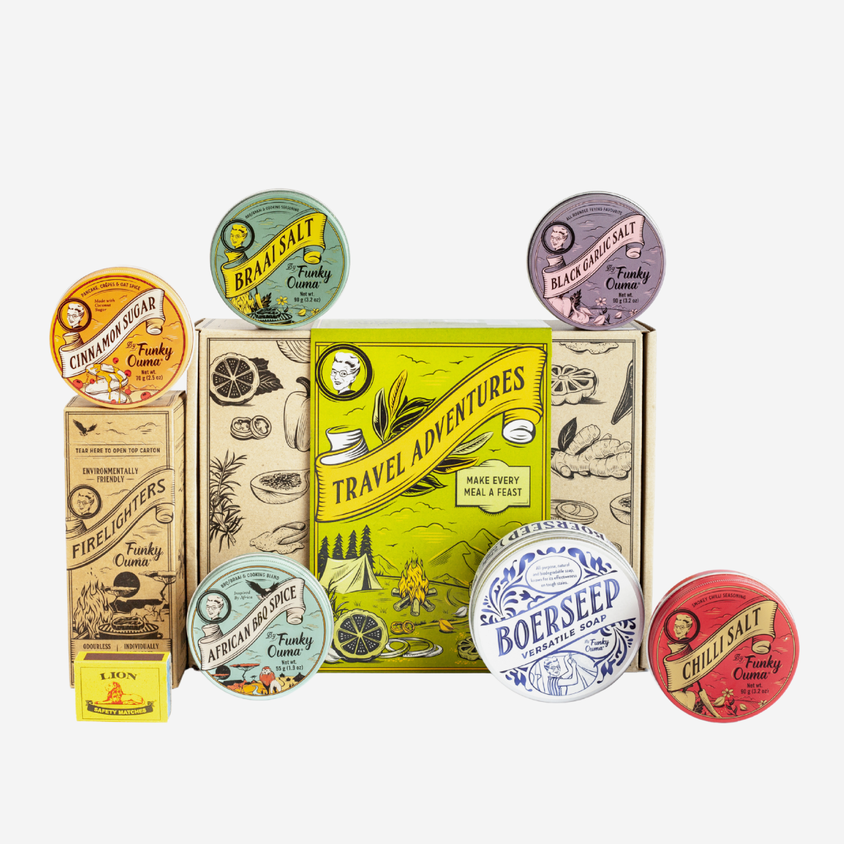 Funky Ouma Gift Box - Travel Adventures