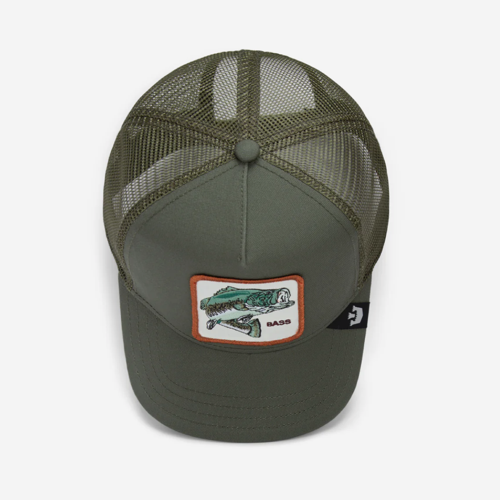 The Gone Fishing' Bass Trucker - Olive