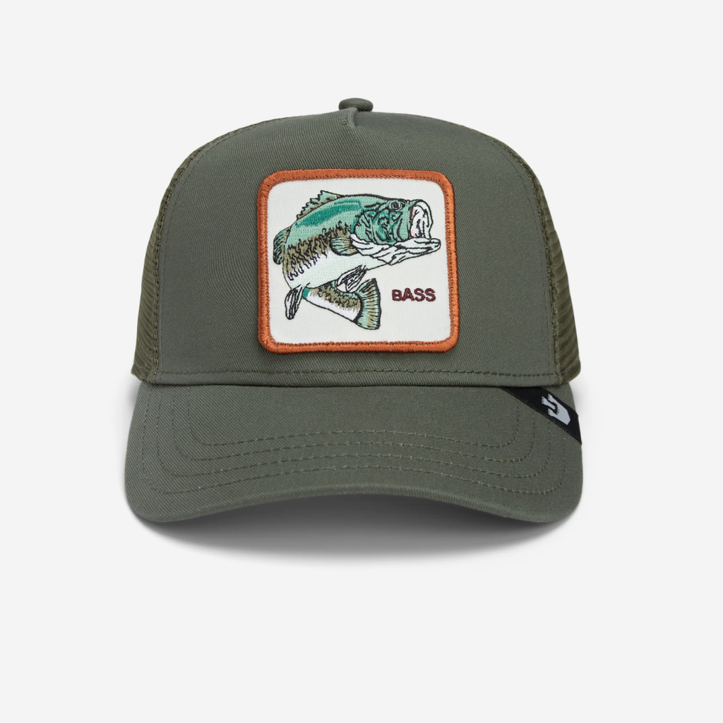 The Gone Fishing' Bass Trucker - Olive