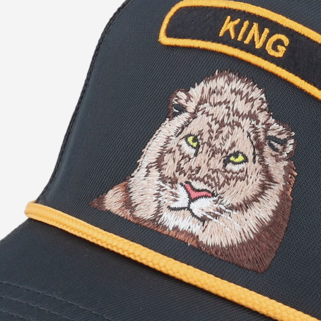 GB2 Lion Trucker - Black & Orange
