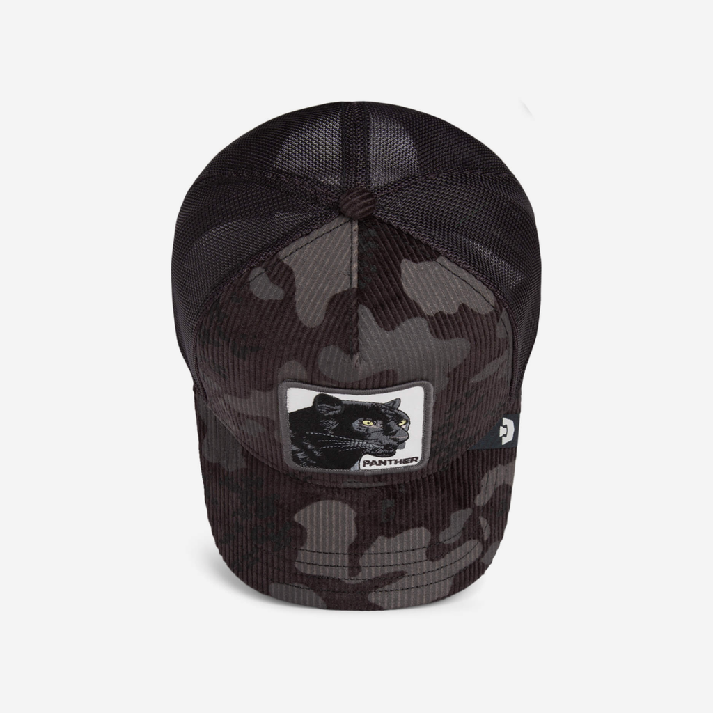 The Black Panther Trucker - Black Camo