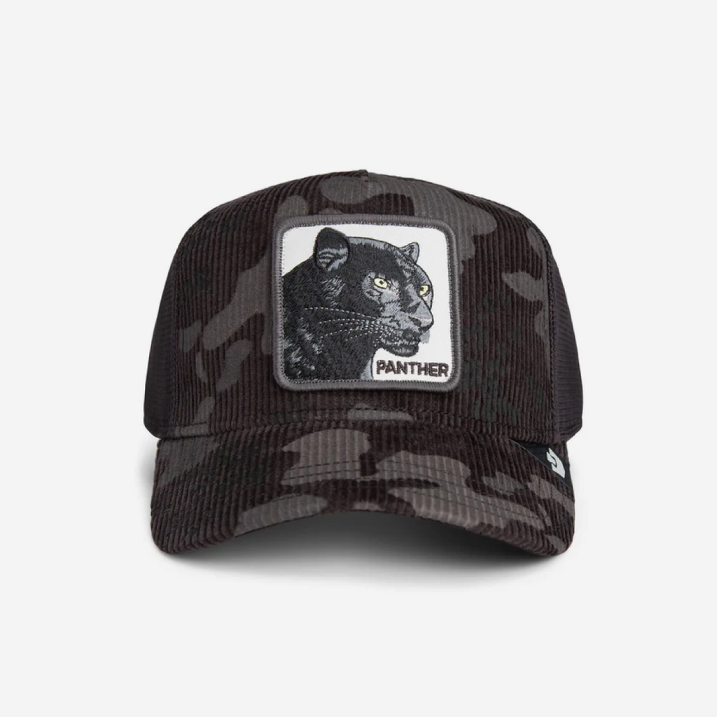 The Black Panther Trucker - Black Camo