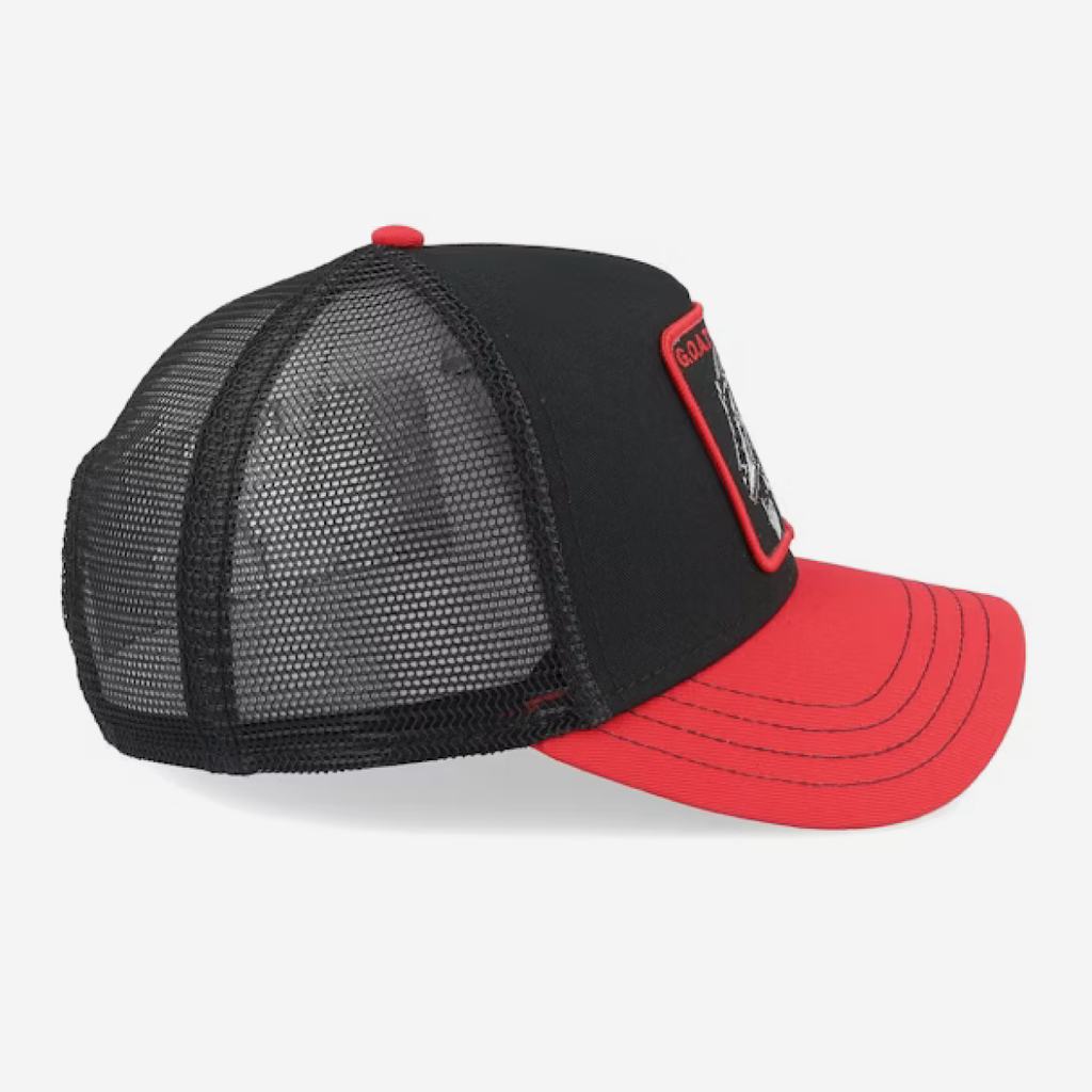 The Goat Steer Trucker - Black & Red